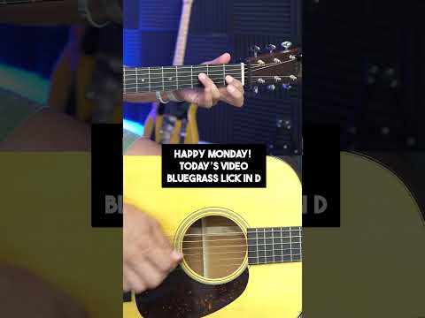 Learn This Bluegrass Guitar Lick (Key of D)