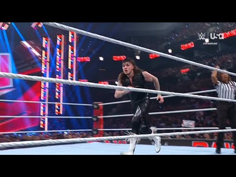 Dominik Mysterio vs. Gunther - WWE RAW 3/04/2024
