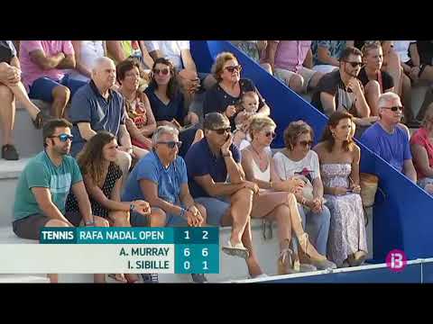 Andy Murray, molt superior al rival en el seu debut a Manacor
