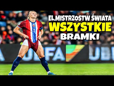 WSZYSTKIE BRAMKI ELIMINACJE MISTRZOSTW ŚWIATA 2025 #3 🇵🇱