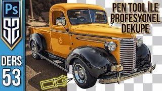 53: Photoshop Pen Tool ile Profesyonel Ürün Dekupesi Yapmak | Photoshop Dersleri Eğitim Seti