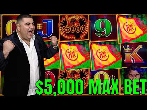 $5,000 Max Bet Bonus On Million Dollar Phoenix Link Slot