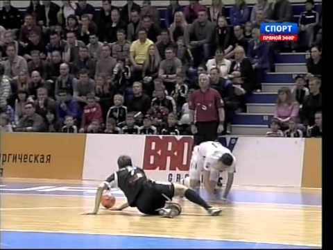 Мини-футбол.Чемпионат России 2012-13.Четвертьфинал.1-й матч. МФК Синара-МФК Тюмень