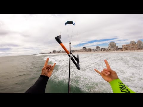 SCARIEST KITESURF session ever!!