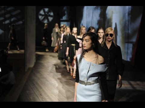 Prada women fall winter 2013