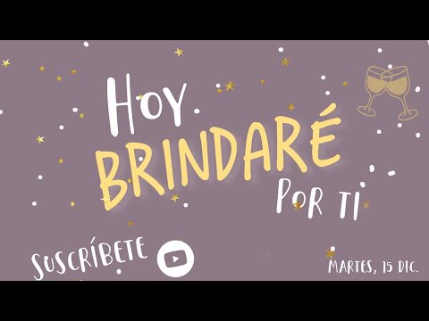 BRINDARÉ POR TI -  VICTOR MUÑOZ - ANTONELLA. NUESTRO REGALO DE NAVIDAD.