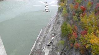 preview picture of video 'Corps of Engineers Removes Debris from Mount Morris Dam, NY'