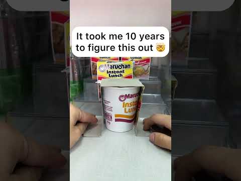 An easy guide to help you store your ramen quickly and efficiently! #shorts