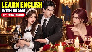 I Fell in Love With My Married Billionaire Boss | Slow English Story (A2)