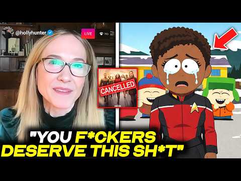 Holly Hunter REATCS As South Park Destroyed Starfleet Academy Live On TV!?