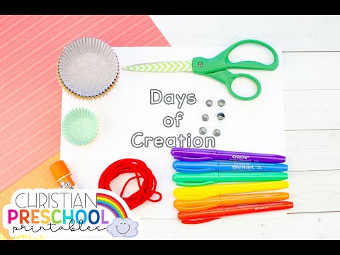 Days of Creation Bible Craft