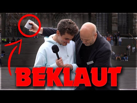 ICH WURDE LIVE BEKLAUT! 😱 | Interview mit Taschendieb Giovanni Alecci