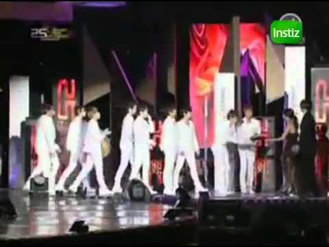 [HQ] 101209 Super Junior win Disk Bonsang album - Bonamana