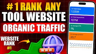 How to Rank Your Tool Website on Google And Get Free Organic Traffic | FREE WEBSITE Traffic Tricks