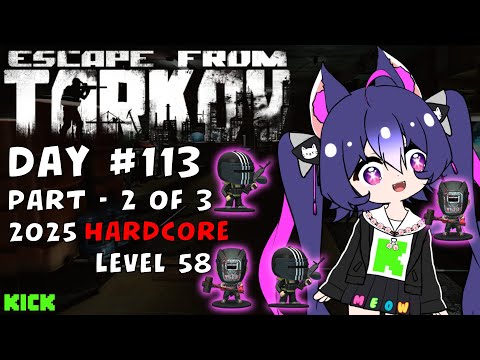 Escape from Tarkov: Level 58 PvP Solo - Cat VTuber - Part 2 of 3 - Day 113 thumbnail