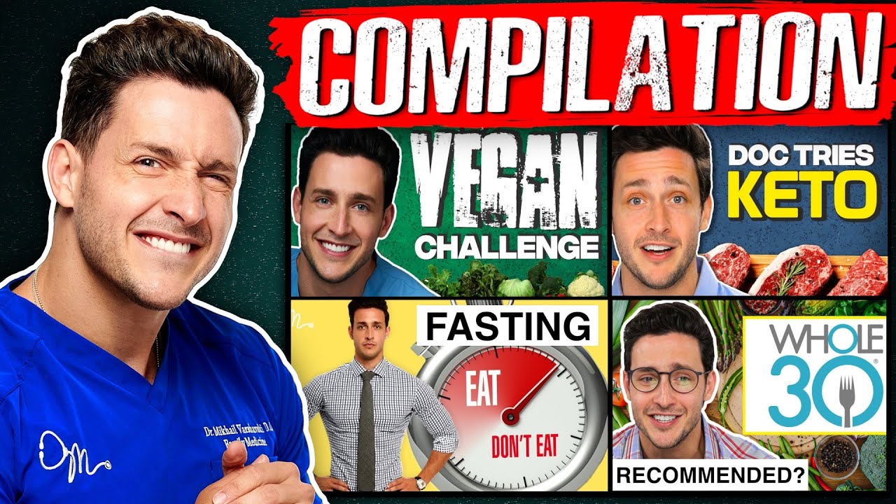 Doctor Mike Tries Every Fad Diet | Compilation