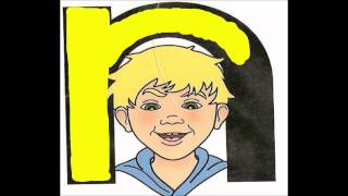 Letterland handwriting N