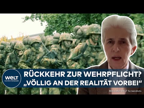 Video Thumbnail: KRIEGSTÜCHTIGKEIT: Wieder Wehrpflicht? "War ein Fehler, sie abzuschaffen" – Boris Pistorius
