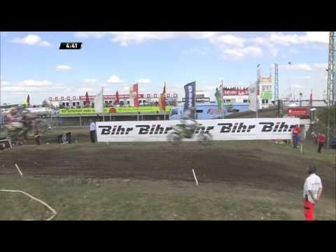 Jeffrey Herlings and Jeremy Seewer Battle MXGP of Germany MX2 race 2 - motocross 2016