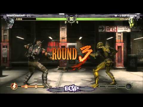 MK9: EGP Krayzie (Cyrax) vs WC Jeff (Kabal) - Grand Final