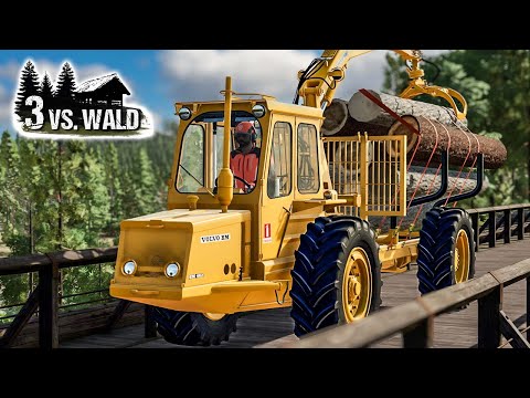 3 vs. Wald #02 - Süßwasser Quelle mit schweren FOLGEN! - Farming Simulator 22 Platinium