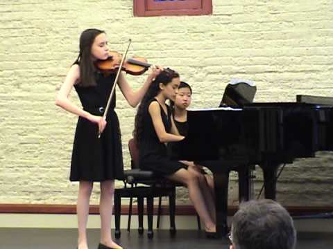 Isabel Tannenbaum and Shahar Dahari play the Theme Song from Schindler's List by John Williams