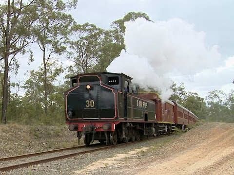 South Maitland Railways (SMR) "10 class" steam locomotive part 6 - PoathTV Australian Trains