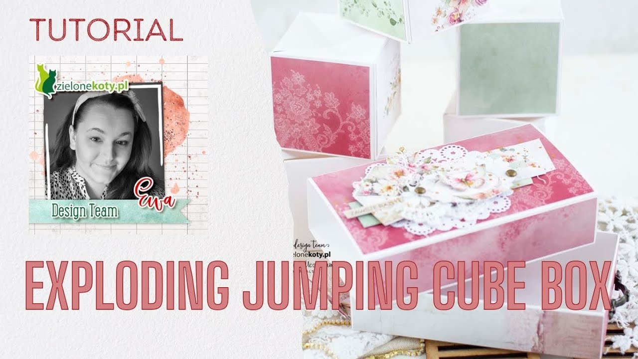 Exploding Jumping Cube Box + tutorial | Ewa