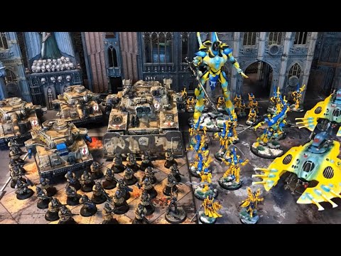 Armageddon Steel Legion vs. Craftworlds Iyanden [Kreuzzug 2020 - 59] Warhammer Battle Report Deutsch