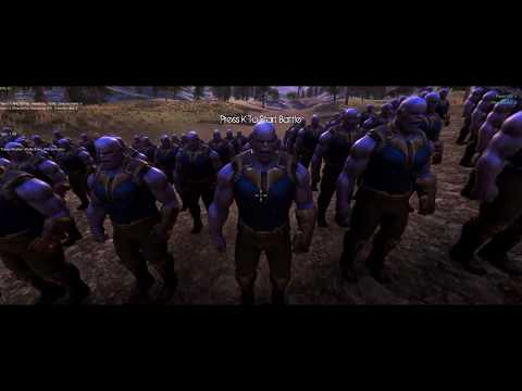 250 Thanos vs. 10000 Archers/German Soldiers Machine gun - Ultimate Epic Battle Simulator