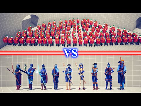 PRESENT ELF TEAM vs ARCHERS TEAM - Totally Accurate Battle Simulator TABS