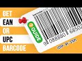 Get EAN And UPC Barcodes Guide Step By Step