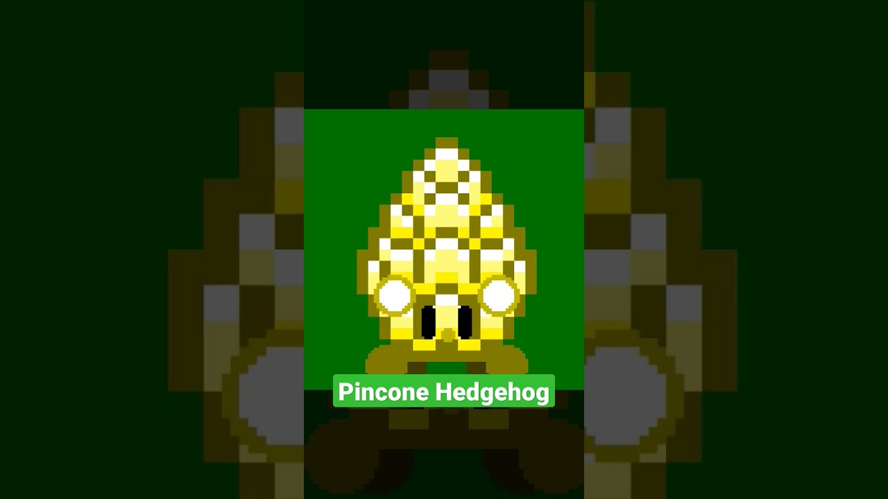 Pinecone Hedgehog #pixilart #pixelart #pixelartgallery