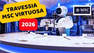 MSC VIRTUOSA TRAVESSIA EUROPA X BRASIL 2026