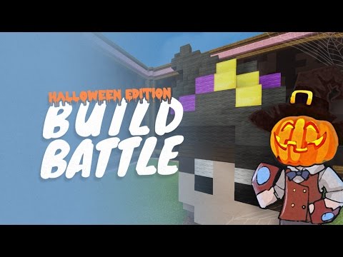 EPIC Halloween Build Battle! Watch us build a Witch's Head!