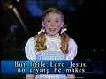 Nikki Webster Away In A Manger Carols In The Domain 2001