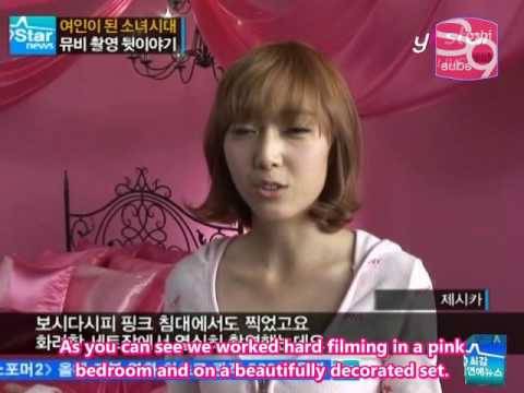 YTN Star News - Making film of SNSD's Genie [07.06.09] (en)