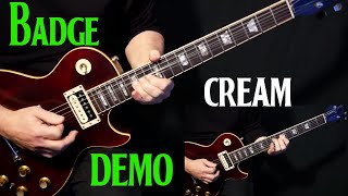 how to play "Badge" on guitar by Cream | Eric Clapton | guitar lesson tutorial