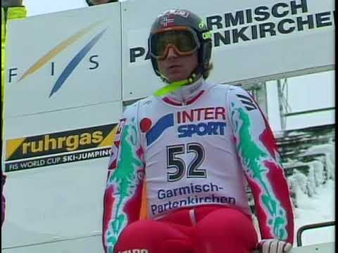 PŚ/TCS Ga-Pa 01.01.1994 - relacja z zawodów (j. niemiecki/polskie napisy)