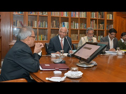 Presentation to the President of India (2013)