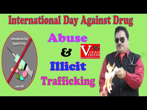 International Day Against Drug Abuse & Illicit Trafficking by Dr.Padmasi Kutikuppala Surya Rao in Visakhapatnam,Vizagvision....