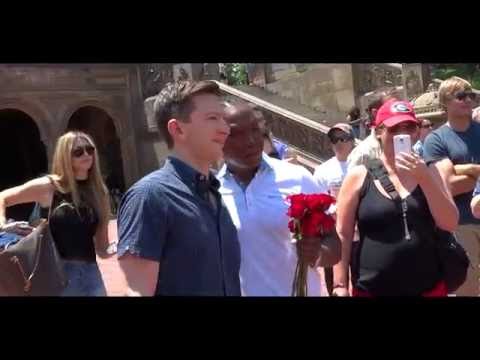 Matt and Andre's Romantic Proposal Flash Mob