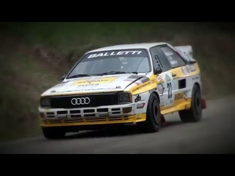 DE BELLIS - ALICERVI | AUDI QUATTRO GRUPPO B | RALLY VALLATE ARETINE 2016 | ONBOARD PS 6 "TALLA"