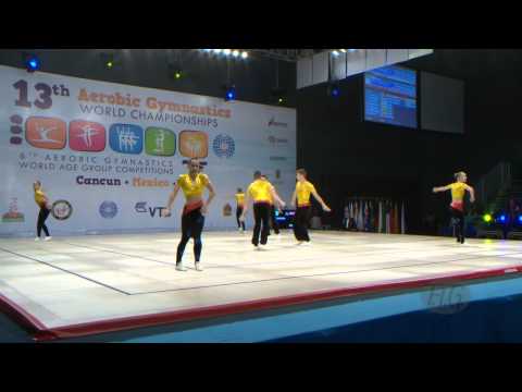 ROMANIA Dance -- 2014 Aerobic Worlds, Cancun (MEX), Qualifications -- We are Gymnastics !