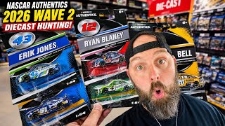 π₯ NEW 2026 NASCAR Authentics Wave 2 Found! NASCAR Diecast Hunt π₯