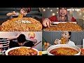 HOW DIFFERENT MUKBANGERS EAT SPICY NOODLES ️ ️ ️