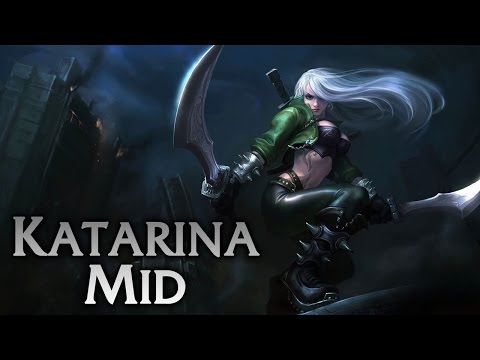 Pre-Season 7 Katarina MID - league of legends - gameplay "commentary"