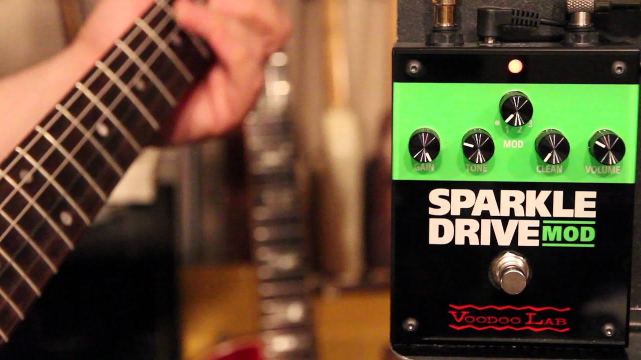 Voodoo Lab Sparkle Drive MOD Overdrive Pedal