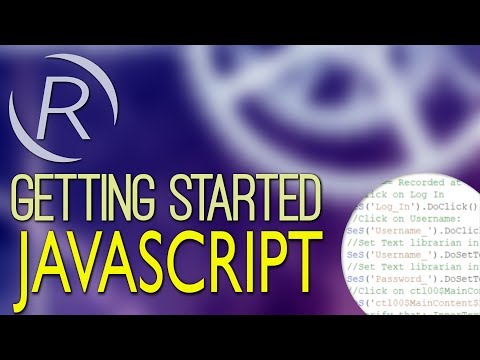 Getting Started with Rapise - Javascript Based Testing