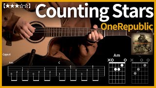 493.OneRepublic - Counting Stars ???? ??????? | Guitar tutorial |??? ????? ?TAB??